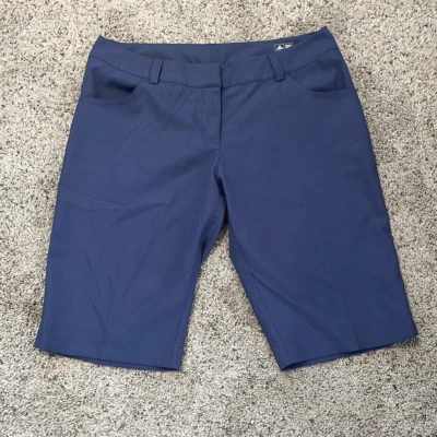 Adidas Blue Ladies Climalite Golf Shorts Size 6 - Image 1 of 4