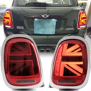Fits 2014-2019 BMW Mini Cooper F55 F56 F57 Sequential LED Tail Lights Left+Right - Foto 1 di 15