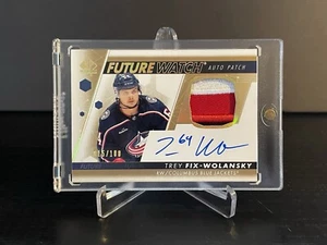 Trey Fix-Wolanky 2022-23 SP Authentic Future Watch Auto Patch /100 3 Color Patch - Picture 1 of 2