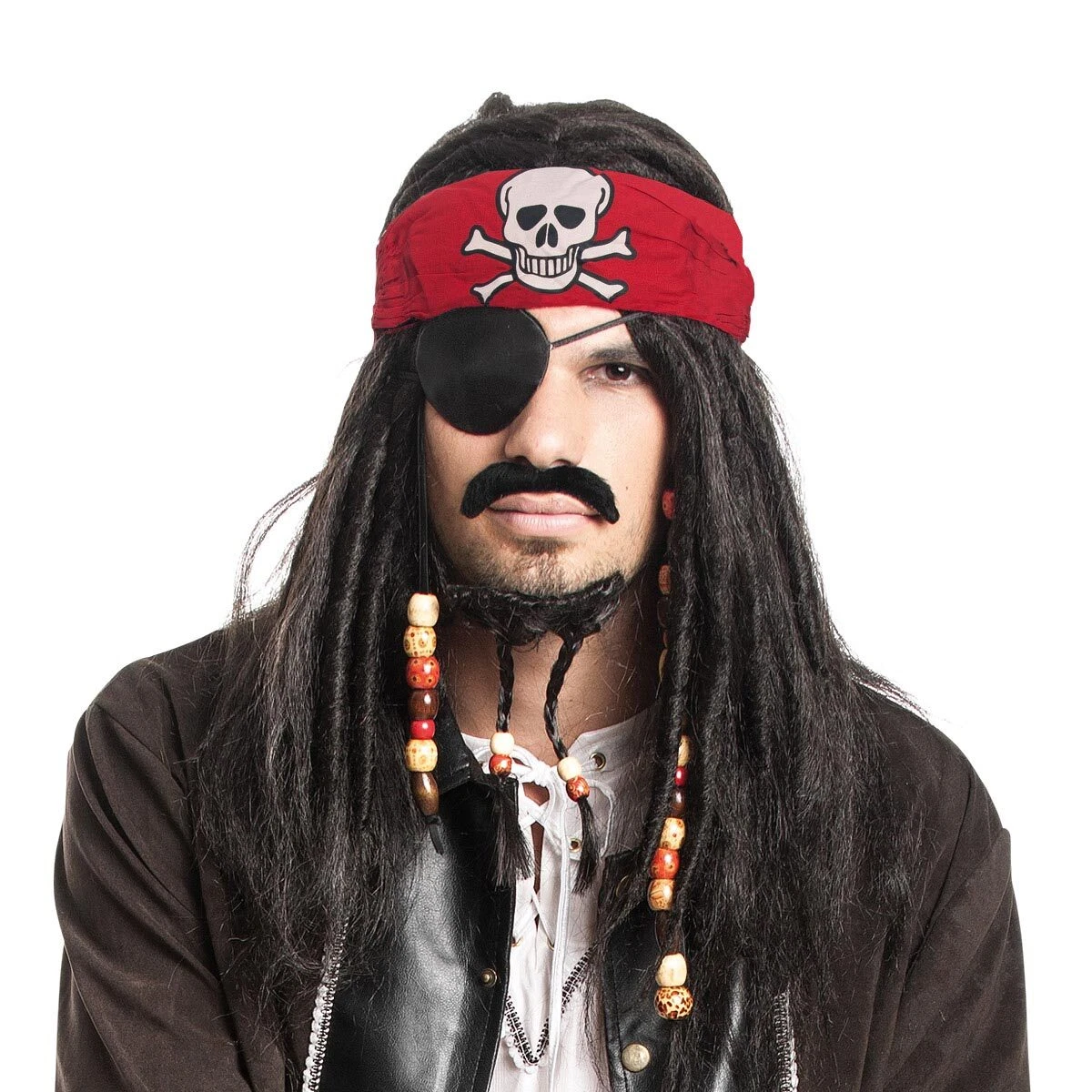 NET TOYS Rastafari Perücke Mit Dreadlocks – Bob-Look, Einheitsgröße, Aus Polyester