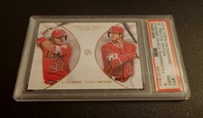 2018 Topps On Demand Mike Trout Shohei Ohtani Dynamic Duals PSA 9 Angels #T1
