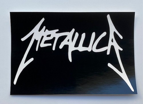 Metallica Sticker Vinyl Decal Car Bumper Window Punk Rock 4