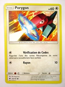 Carte Pokémon Porygon 103/147 SL3 Soleil et Lune Ombres Ardentes Fr - Imagen 1 de 1