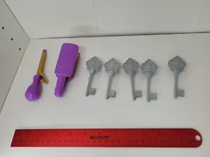 Ever After High Dolls Accessories Lot 5 Hair Brushes Curling Iron Holly Crimper - Picture 1 of 4