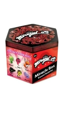 Miraculous Ladybug Miracle Box Surprise Mini Figure Kwami - Image 1 of 2