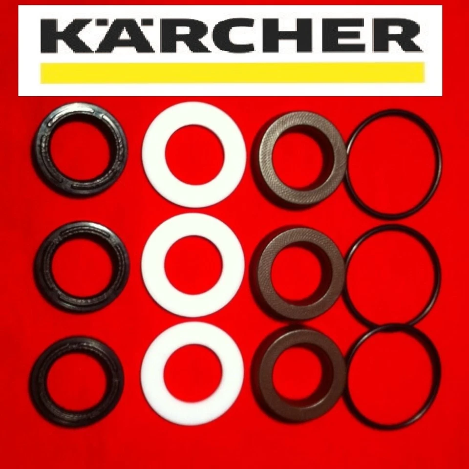 KARCHER HD HDS PUMP SEALS KIT 500 558 601 Eco HD 650 675 690  Repair Seal Kit - Image 1 of 1