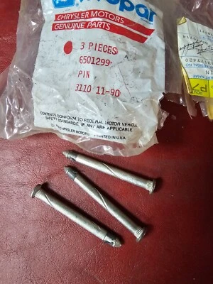 Nuevo de Lote Antiguo Dodge 600 Aries Puerta Trasera Bisagra Pin Mopar 6501299 Chr LeBaron T&C Foto 1 de 4