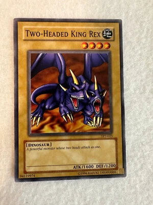 Yugioh Two-Headed King Rex TP2-025 Tournament Pack 2  NM - Image 1 of 2