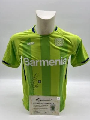 Bayer Leverkusen Trikot Adam Hlozek signiert Autogramm Bundesliga Neu 164 - Bild 1 von 4