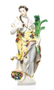 Figura Alegoría de la Paz Meissen de J.F, Eberlein 1ª elección modelo 266 1910 20 cm - Imagen 1 de 10