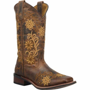5822 Laredo Women's Secret Garden Western Cowboy Boot NUEVO - Imagen 1 de 3