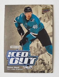 TOMAS HERTL 2022-23 Upper Deck Allure Iced Out #IO-6 San Jose Sharks