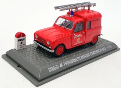 Universal Hobbies 1/43 Scale UH04IR - 1965 Renault 4 Fourgonnette Sapeurs - Image 1 of 4