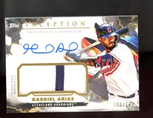 2023 Topps Inception Inception Auto Patch /149 Gabriel Arias #IAP-GA Patch Auto - Picture 1 of 2
