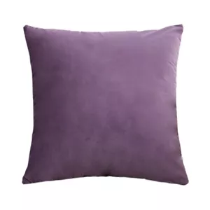 UK Velvet Plush Soft Large Cushion Cover Throw Pillow Case 11 Sizes 22 Colors - Picture 1 of 83