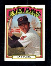 1972 TOPPS #470 RAY FOSSE VGEX INDIANS (MC) *X96112