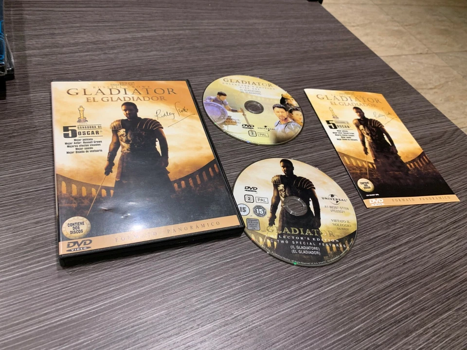Gladiator the Gladiator DVD Russell Crowe Ridley Scott - Image 1 of 1