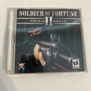 Soldier of Fortune II: Double Helix (PC, 2002) Case Broken - Picture 1 of 1
