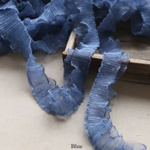 5yards Double Layer Lace Edging Ruffled Trim DIY Sewing Lolita Dress Accessories - Picture 1 of 21