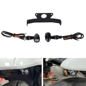 Mini Bullet 3 in 1 Rear LED Turn Signals Tail Light For Sportster S RH1250S 21+ - Picture 1 of 10