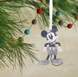 Hallmark Disney Glitzer Mickey Mouse Weihnachtsschmuck 2024 - Bild 1 von 6