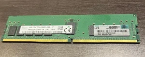 SKHynix 16GB 2Rx8 PC4-2666V-RE2-12 DUALRANK ECC RIMM Server RAM HMA82GR7JJRAN-VK - Picture 1 of 1