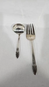 Tenedor de leche y café First Love Gravy 1847 cubiertos Rogers Bros - Imagen 1 de 6