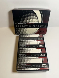 Slazenger Select Distance Golfbälle Box 12 Bälle 4 Hülsen - Neu Vintage Lager - Bild 1 von 3