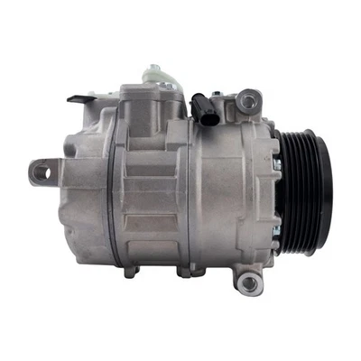 Polea de 6 ranuras con embrague compresor de aire acondicionado para Mercedes-Benz C240/C320 2001-2005 Foto 1 de 4