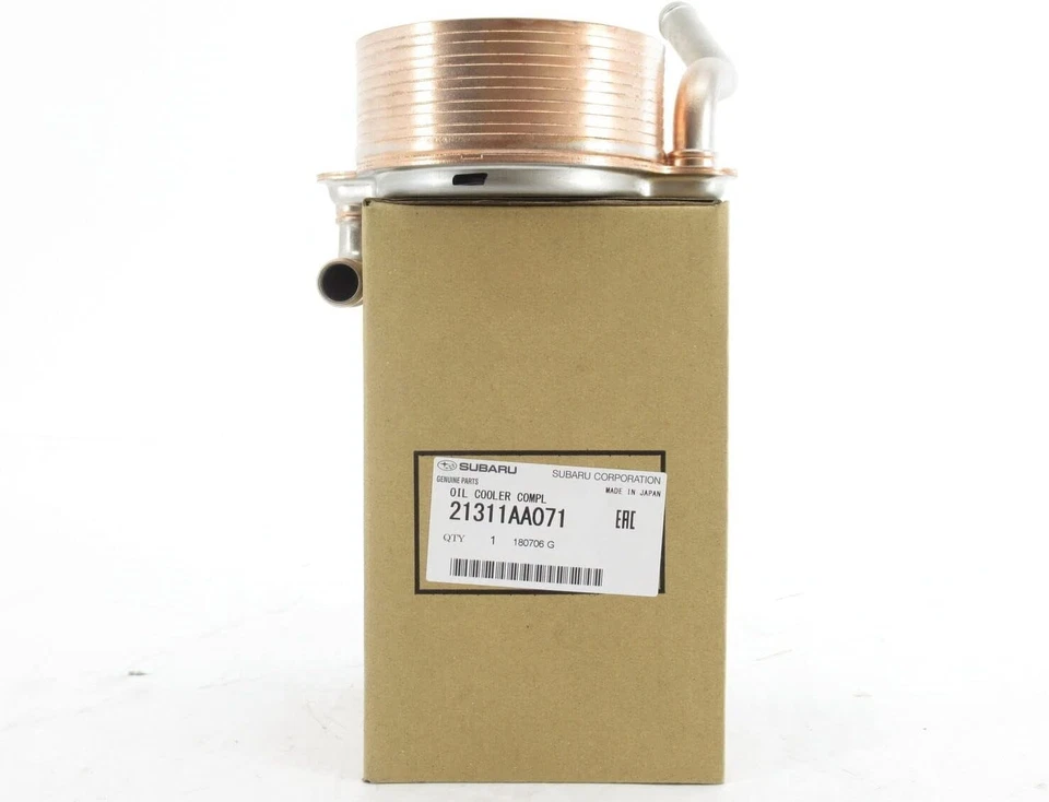 SUBARU 正品油冷却器 完整适用于 IMPREZA WRX GD# 2006-2007 21311AA071 — 第 1/3 张图片