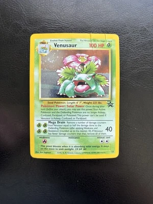 Venusaur 13/53 Wotc Promo Holo Clean With Two Bubble Lines On Top Front - Image 1 of 4