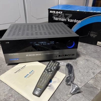 Harman Kardon AVR-247 Digital  7.1 Surround Stereo Receiver Bundle With Remote - Image 1 of 4