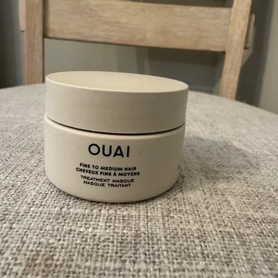 NEW OUAI Fine to Medium Hair Treatment Masque Mask 1oz 30 mL Travel Size - Image 1 of 2