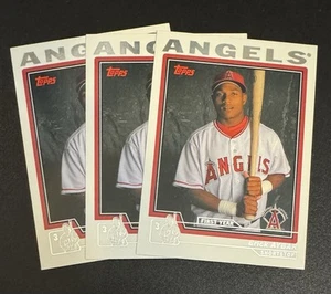 (3) Erick Aybar 2004 Topps Traded First Year ROOKIE #T171 Lot - Angels - Picture 1 of 2
