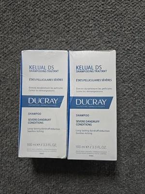 Ducray Kelual DS 3,3 oz / 100 ml Caspa extrema Lote de 2 Foto 1 de 2