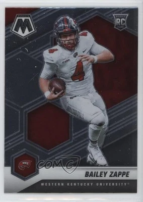 2022 Panini Mosaic Draft Picks Bailey Zappe #20 Rookie RC - Image 1 of 2