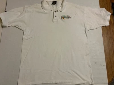 Camisa Polo Coche Sprint Carreras Steve Kinser Vintage XXL Hecha en EE. UU. Foto 1 de 4