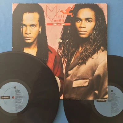 Milli Vanilli ~ 2 x 2 (Cooltempo CTLP D11) 1989 1st UK Double Compilation Vinyl - Image 1 of 4