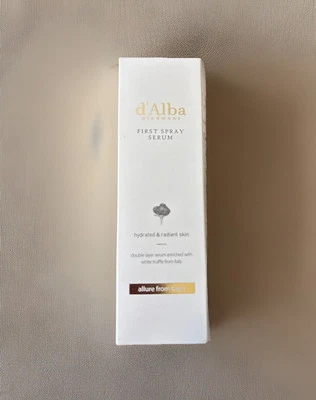 d'Alba Piemont weißer Trüffel erstes Spray Serum, 3,38 flüssige Unzen, Verwendbar bis 8/27 - Bild 1 von 4