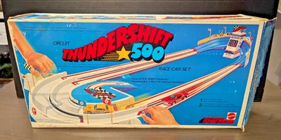 Hot Wheels - JUEGO DE COCHES DE CARRERAS THUNDERSHIFT 500, Nº 7663, 1974, Caja Original Foto 1 de 4