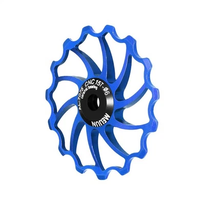 Roda de bicicleta MTB desviador traseiro polia rolo 14-16T liga de aço rolamento jóquei  - Imagem 1 de 4