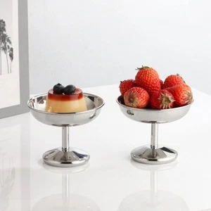 304 Stainless Steel Ice Cream Bowl Sturdy for Condiment, Trifle Multipurpose - Picture 1 of 6