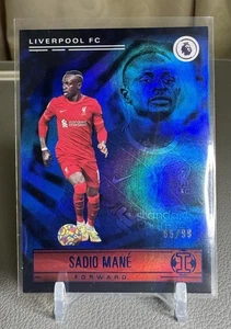 2021-22 Crónicas Fútbol Liverpool Sadio Mane Illusions Azul/99 #182 - Imagen 1 de 2
