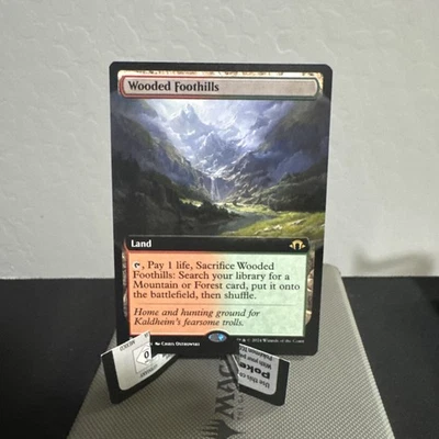 Wooded Foothills (Extended Art) Modern Horizons 3 Regular - Image 1 of 2