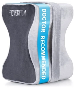Memory Foam Knee Pillow,Orthopedic Leg Pillow for Sciatica ,Back Pain, Pregna... - Picture 1 of 9
