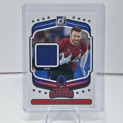 2025 Panini Donruss - Kyle Juszczyk Pro Bowl Games Patch #PBM-KJK (MEM) 49ERS - Image 1 of 2