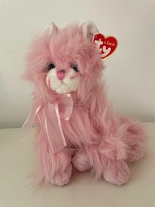 TY Classic langhaarige rosa Katze mit Schmucksteinen 10024 10" HOCH ****NEU - Bild 1 von 1