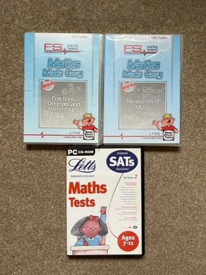 Maths Made Easy Measurement, Fractions, Decimals, Percentages, PC CD ROM GAMES - Image 1 of 4