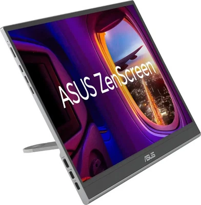 Asus MQ16AHE ZenScreen 15.6" FHD OLED 60Hz Portable Monitor Detachable Kickstand - Image 1 of 4