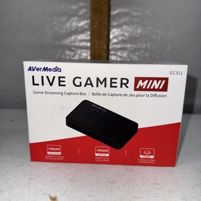 AVerMedia GC311 Live Gamer MINI (LGM) Full HD 1080P Video Recording Game Capture - Image 1 of 4